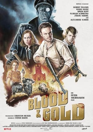 Blood & Gold (2023) Dual Audio HDRip | Dubbed Hindi Movie – 480p